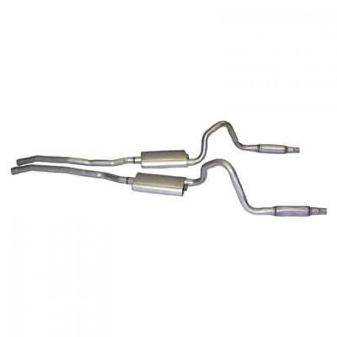 Scott Drake 1965-1966 Ford Mustang 1965-66 Mustang Exhaust C5ZZ-5257-WRS