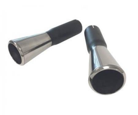 Scott Drake 1965-1966 Ford Mustang Max-Flow 1965-66 GT Exhaust Tips C5ZZ-5255-FF