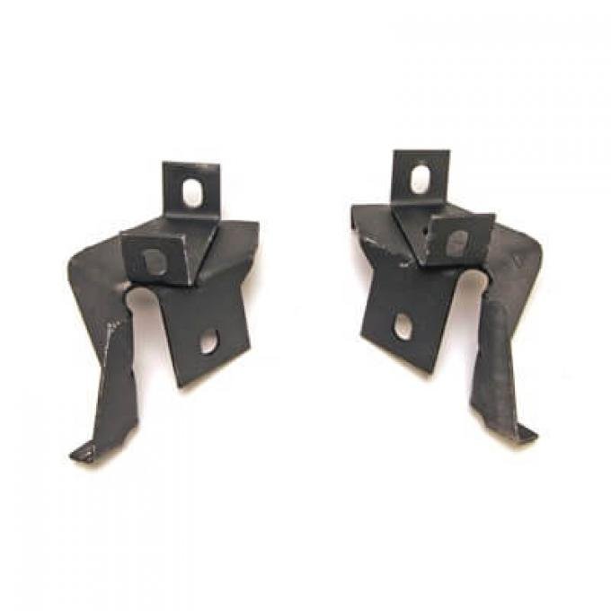 Scott Drake 1968-1970 Ford Mustang 68-70 Lower Radiator Mounting Brackets Pair C8ZZ-8052-A