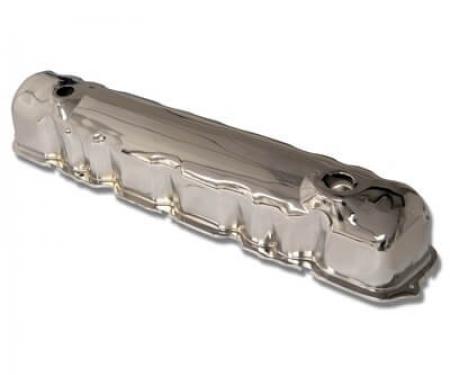 Scott Drake 1964-1973 Ford Mustang Chrome Valve Covers (170, 200, 250 6 Cylinder) C4DZ-6A582-C