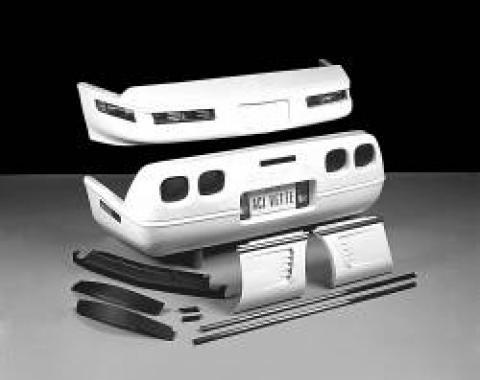 Corvette Style Body Upgrade Kit, C5 Rear Bumper, (ACI), 1984-1990