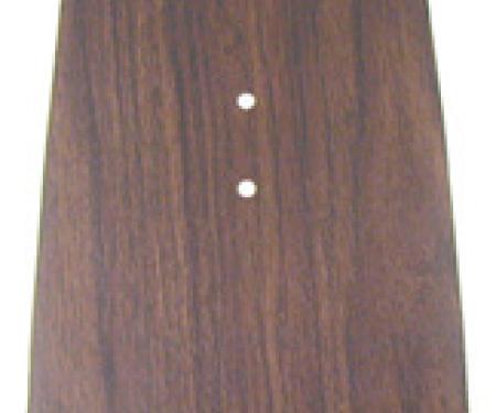 Classic Headquarters Forward Console Plate, Walnut W-619