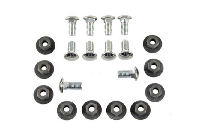 Classic Headquarters Camaro Chrome Bumper Bolt and Nut Set W-241A