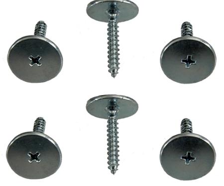 Classic Headquarters F-Body Astro Vent Screw Set, Correct (6 Pieces) W-528