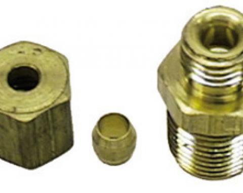 Classic Headquarters Oil Line Block Fitting-Sleeve-Nut W-321