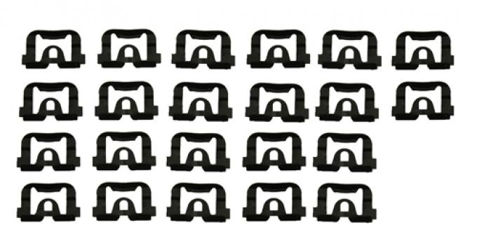 Classic Headquarters F-Body Metal Rear Window Clip Set (22) R-521