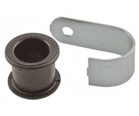 Ford Thunderbird Starter Cable Bracket, With Grommet, Mounts On Bell Housing, 1957-60