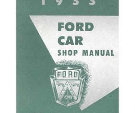 1955 Ford & Thunderbird Shop Manual, 344 Pages