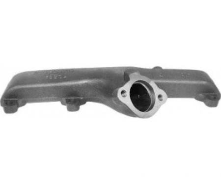 Ford Thunderbird Exhaust Manifold, Left, 390 V8, Flat Flange Type, 1961-62