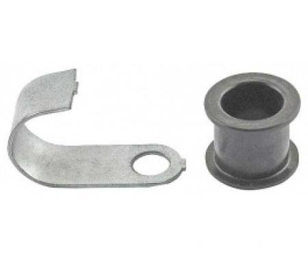 Ford Thunderbird Starter Cable Bracket & Grommet Set, Mounts On Bell Housing, 1957-60