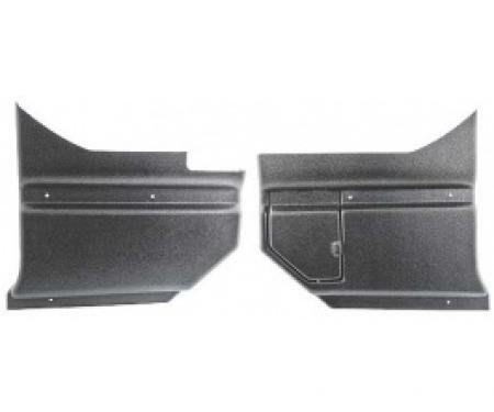 Ford Thunderbird Interior Kick Panels, With Fuse Cover, Hardtop, 1964-66