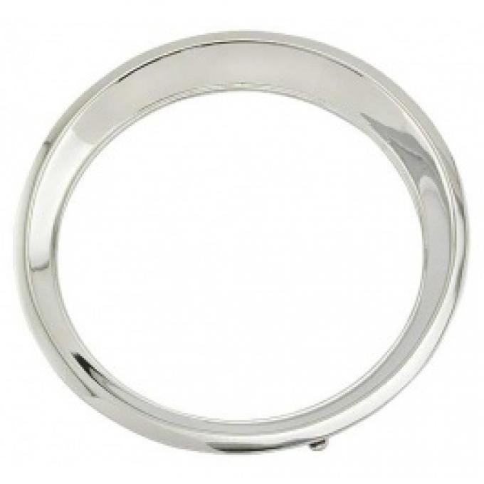 Ford Thunderbird Outside Porthole Rings, Chrome, 1956-57