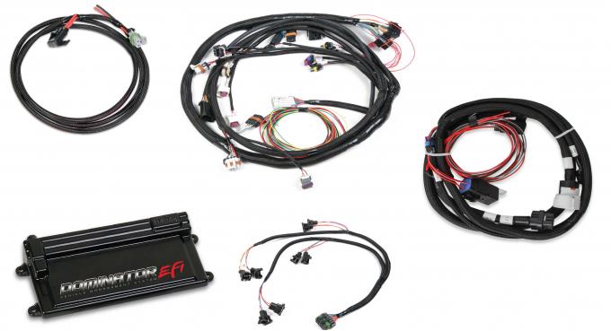 Holley EFI Dominator EFI Kit, LS2 Main Harness w/ Trans Control with EV1 Injector Harnesses 550-658