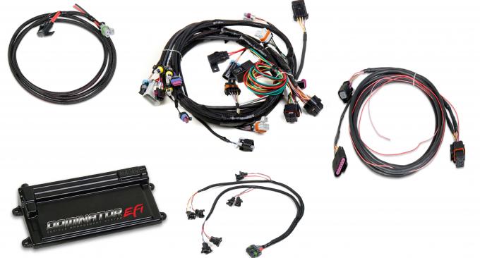 Holley EFI Dominator EFI Kit, LS1 Main Harness w/ Trans and DBW with EV1 Injector Harnesses 550-657