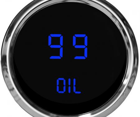 Intellitronix Oil Pressure LED Digital Chrome Bezel MS9114