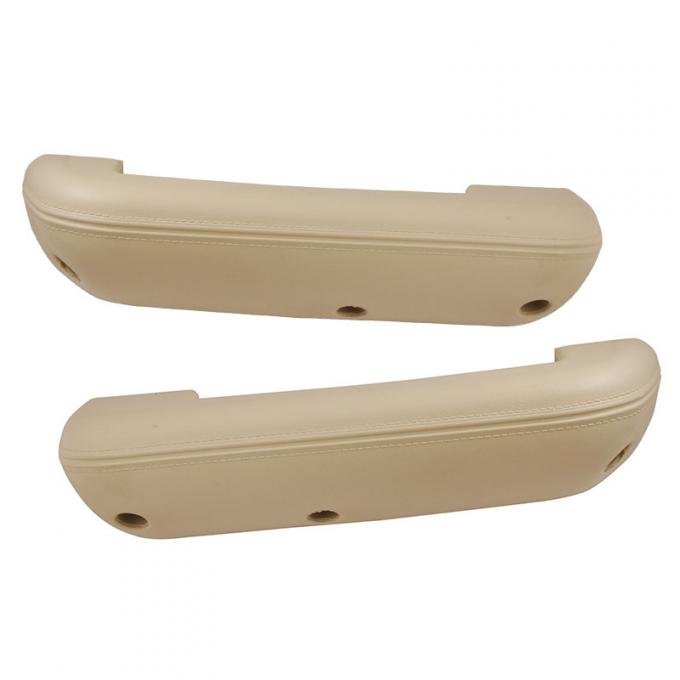 Dennis Carpenter Door Arm Rest - Parchment - Pair - 1968-72 Ford Truck, 1968-77 Ford Bronco C8TZ-8127540-PR-PMT