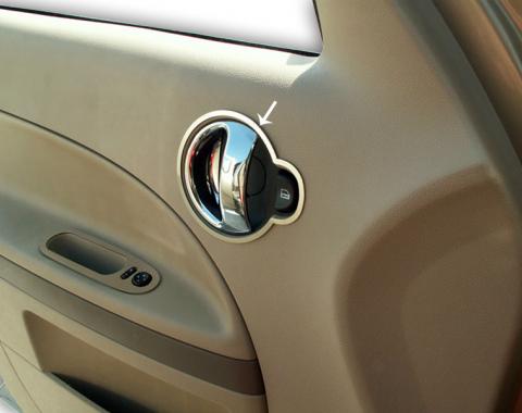 American Car Craft 2006-2010 Chevrolet HHR Door Handle Trim Rings Polished 4pc 421004