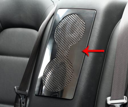 American Car Craft 2010-2013 Nissan GT-R Speaker Rear Trim Plate Perforated 161014