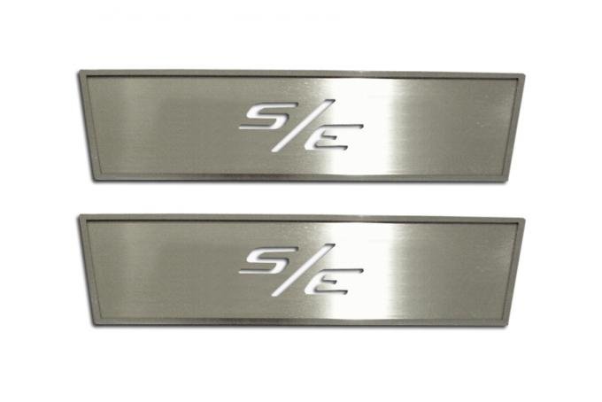 American Car Craft 2008-2020 Dodge Challenger Door Badge Plate Satin "SE" 151009