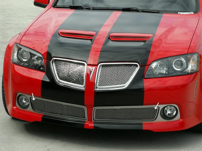 American Car Craft 2008-2009 Pontiac G8 Grille Laser Mesh Lower 2pc 222003