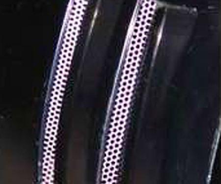 American Car Craft Side Vents Perforated 4pc 022002