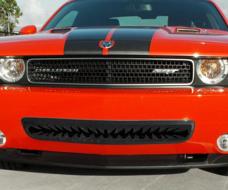 American Car Craft 2008-2010 Dodge Challenger Grille Polished "Shark Tooth" Lower Front Black Powder coat 152019