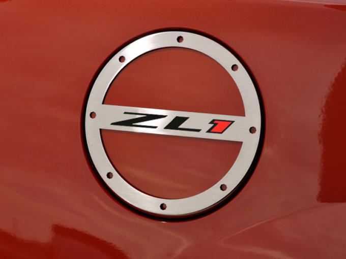 American Car Craft 2012-2013 Chevrolet Camaro Gas Cap Cover Polished "ZL1 Style" 102077