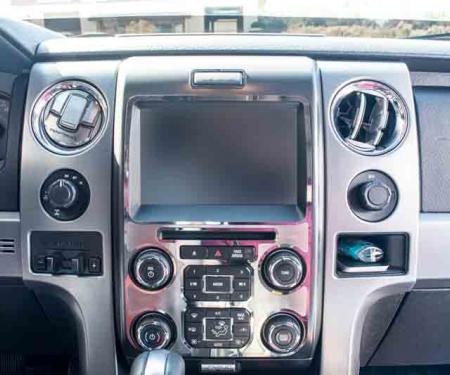 American Car Craft 2010-2014 Ford F-150 Center Dash Trim Executive Style 771042