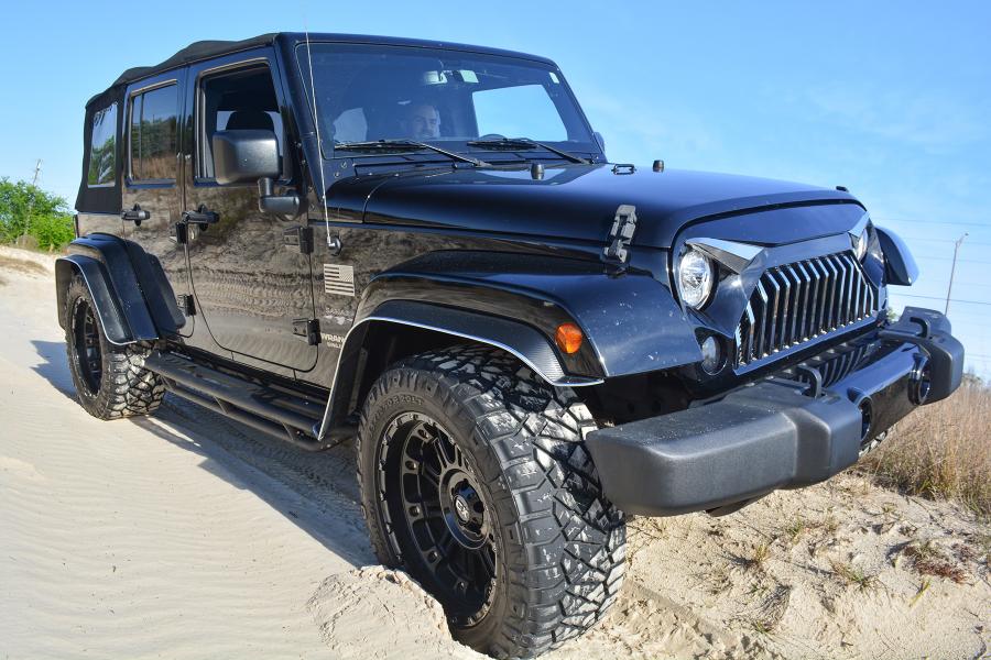 2007-18 Jeep Wrangler JK/JKU - Tactical Fender Flares - Carbon Fiber ...