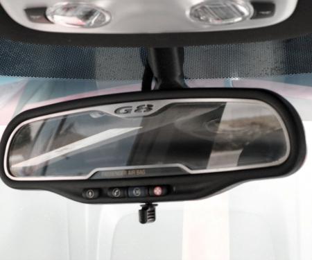 American Car Craft Mirror Trim Satin Rear View -with On-Star Only 221003