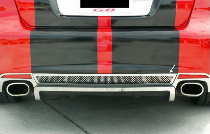 American Car Craft 2008-2009 Pontiac G8 Grille Laser Mesh Rear Valance Diffuser 222005