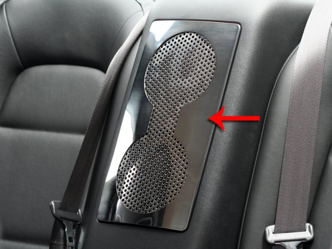 American Car Craft 2010-2013 Nissan GT-R Speaker Rear Trim Plate Perforated 161014