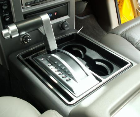 American Car Craft 2006-2008 Hummer H2 Center Console Shifter Surround Satin 491002