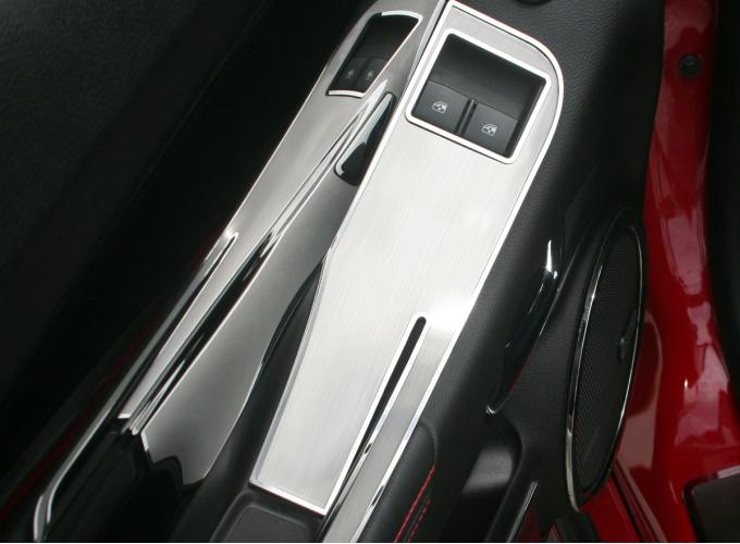 American Car Craft 2010-2011 Chevrolet Camaro Door Handle Pull/Switch Deluxe Trim Plates 2pc 101039