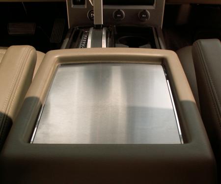 American Car Craft 2003-2005 Hummer H2 Center Console Box Plate Satin w/Polished Ring 491001