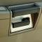 American Car Craft 2003-2007 Hummer H2 Door Handle Plates Satin w/Polished Rings 4pc 491007