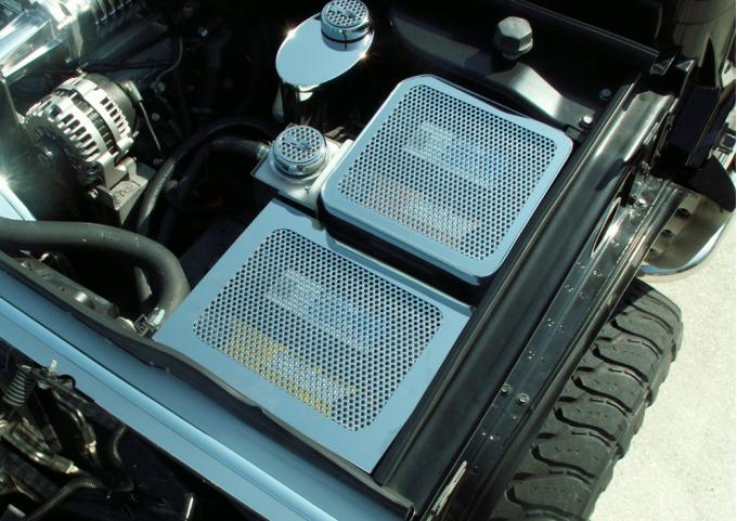 American Car Craft 2003-2007 Hummer H2 Battery Cover Perforated 493003