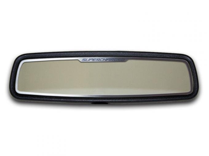 American Car Craft Mirror Trim Rear View Satin Supercharged Style 101032