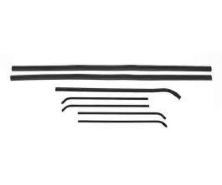 Chevy Truck Door Window Felt Kit, 1964-1966