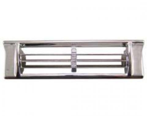 Chevy Truck Vent, Center, Chrome, 1967-1972