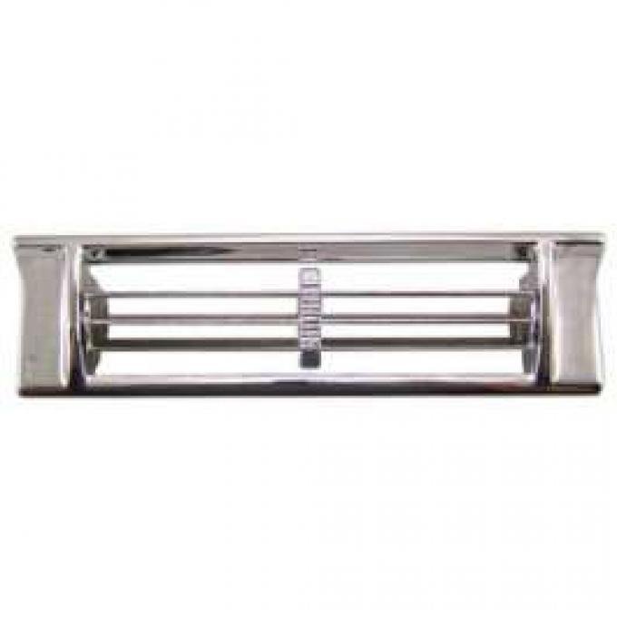 Chevy Truck Vent, Center, Chrome, 1967-1972