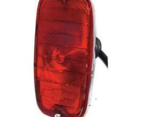 Chevy Truck Taillight Assembly, Left, Fleet Side, 1962-1966