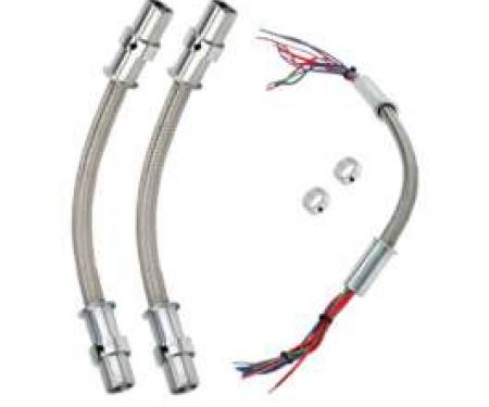 Chevy Truck Wiring Looms, Door Jamb, Stainless Steel