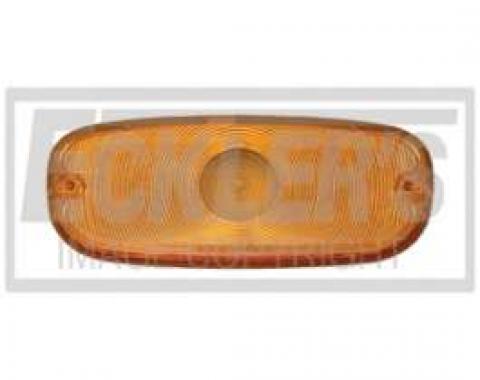 Chevy Truck Parking, Turn Signal Light Lens, Amber, 1958-1959