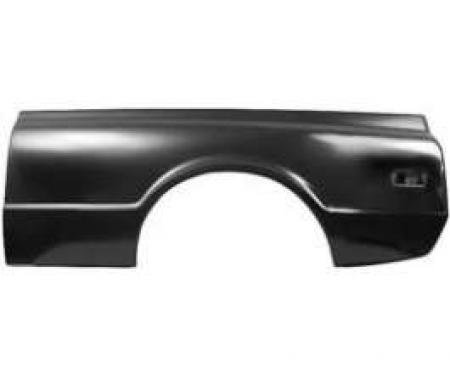 Chevy Truck Bed Side, Left, Short Bed, Fleet Side, 1968-1972