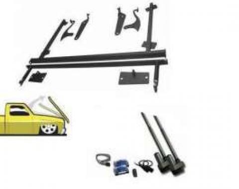 Chevy Truck Tilt Hood Kit, Automatic With Remote Option, 1967-1998