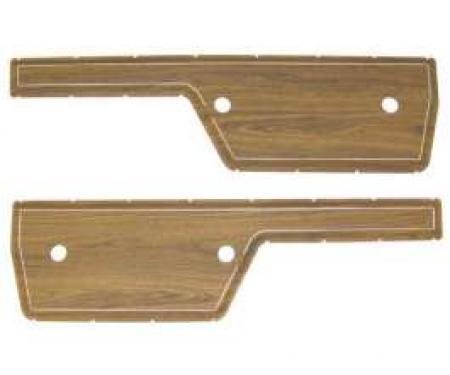 Chevy & GMC Truck Inserts, Door Panel, Woodgrain, 1972