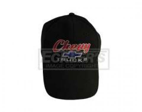 Chevy Trucks Black Cap With Bowtie Logo