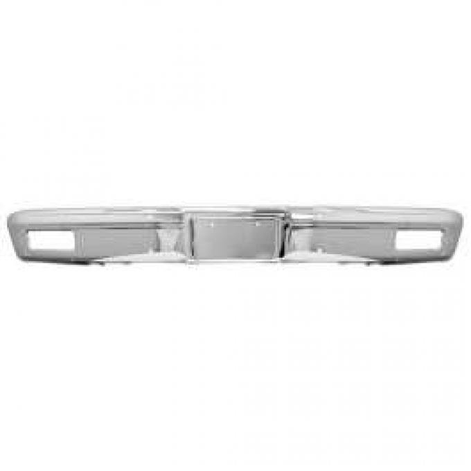 Chevy Truck Front Bumper, Without Holes, 1981-1982