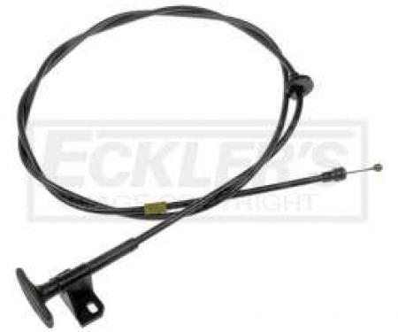 Chevy & GMC Truck Release Cable, Hood, Full Size Truck, 1977-1991